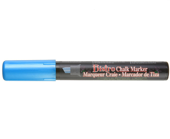 Chalk marker - bistro - chisel - blue