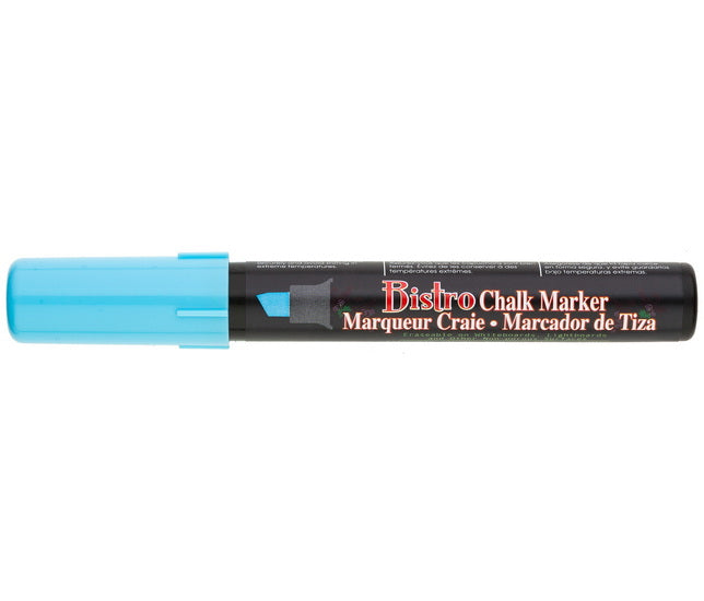 Chalk marker - bistro - chisel - fluo blue