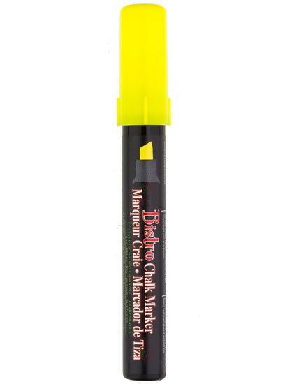 Chalk marker - bistro - chisel - fluo yellow