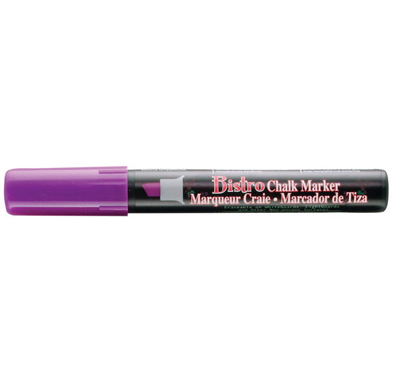 Chalk marker - bistro - chisel - fluo purple