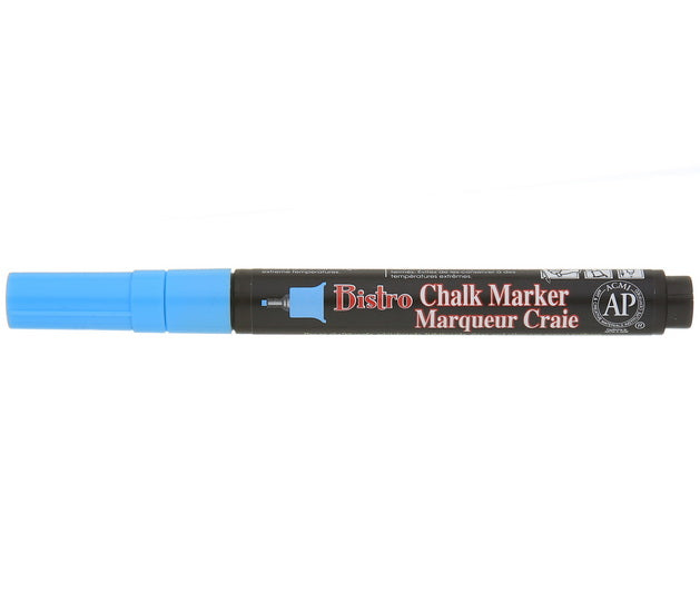 Chalk marker - bistro - extra fine - fluo blue