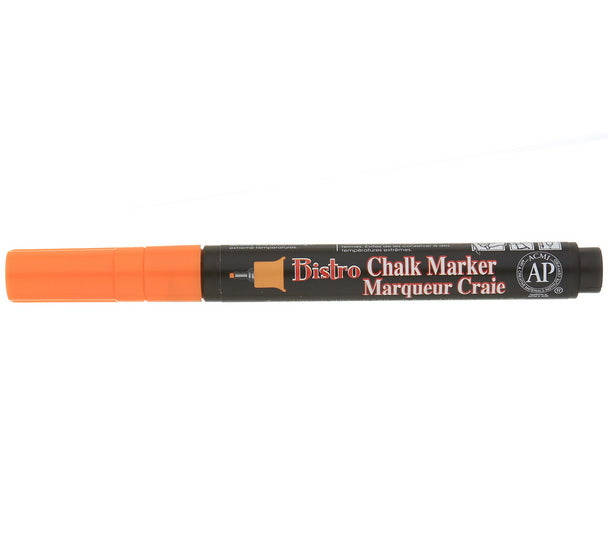 Chalk marker - bistro - extra fine - fluo orange
