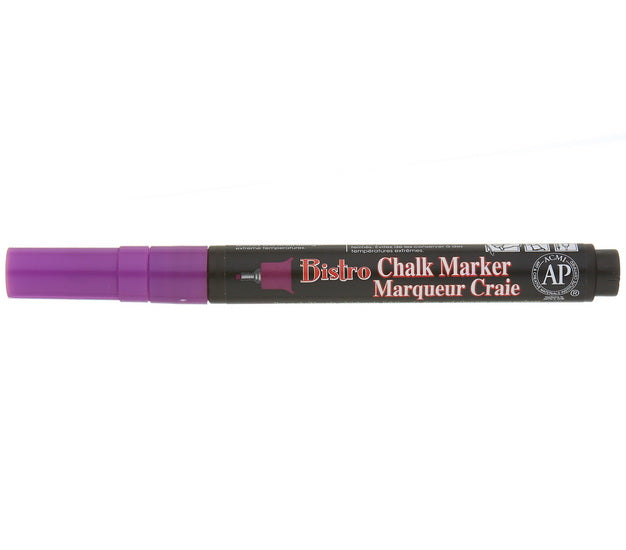 Chalk marker - bistro - extra fine - fluo purple