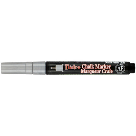 Chalk marker - bistro - extra fine - silver