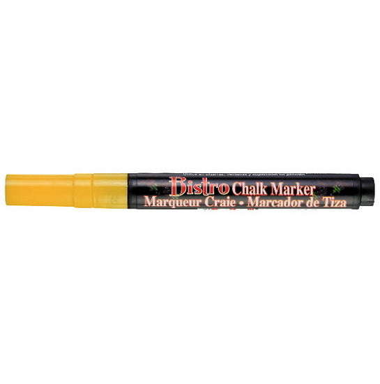 Chalk marker - bistro - fine - fluo yellow