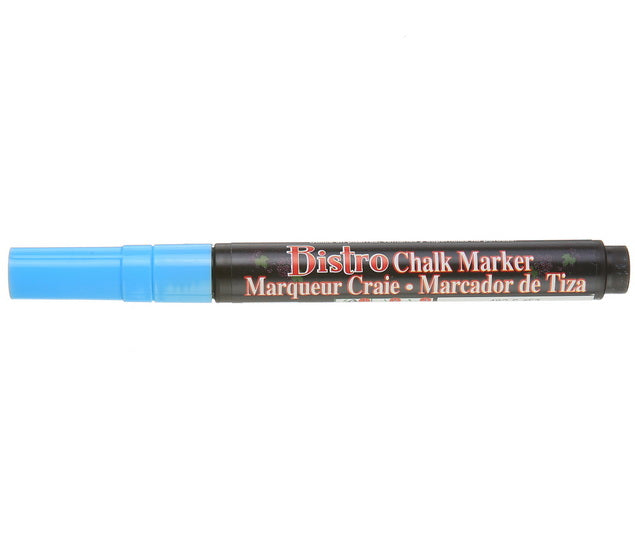 Chalk marker - bistro - fine - fluo blue