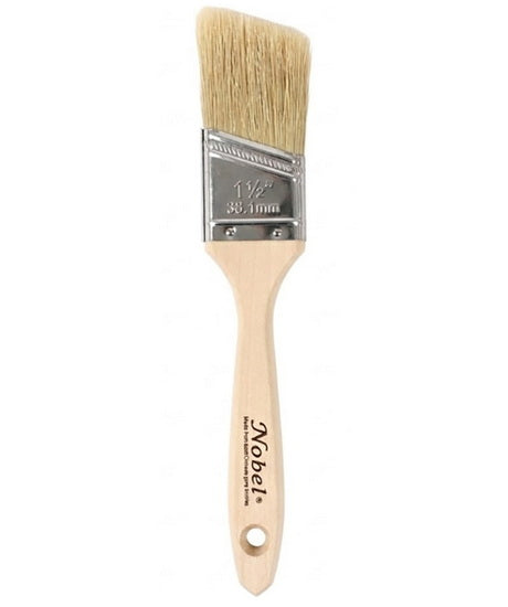 White bristle anglular paintbrush - 1 ½" CENTIMETER