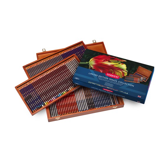Ens. 120 crayons de couleur Inktense