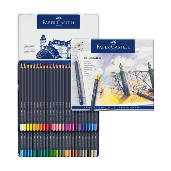 Set of 48 goldfaber colored pencils