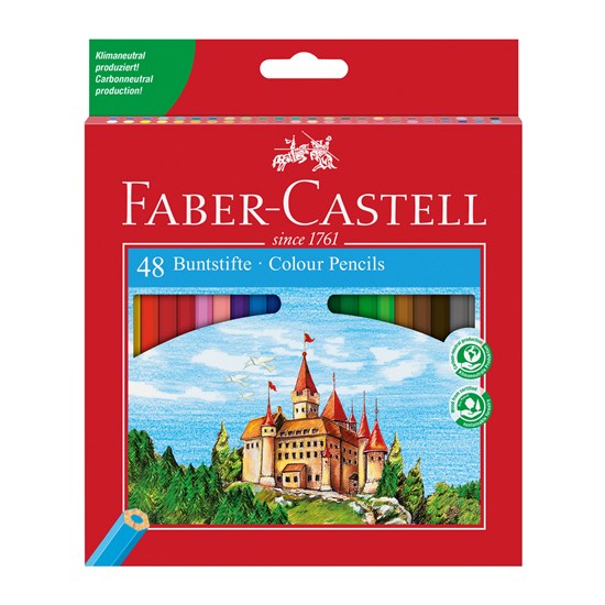 Set of 48 ecopencil colored pencils