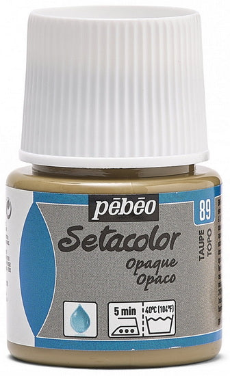 Textile paint - setacolor - 45ml - opaque - taupe