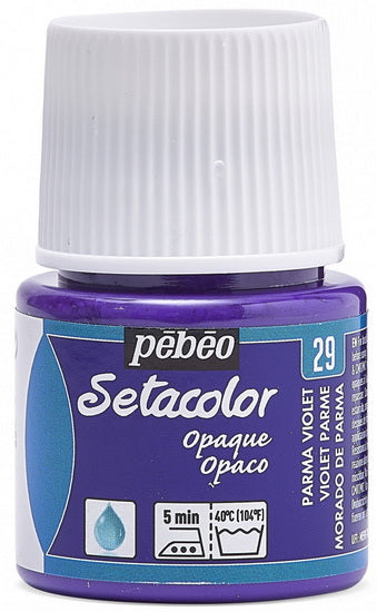 Textile paint - setacolor - 45ml - opaque - parma violet