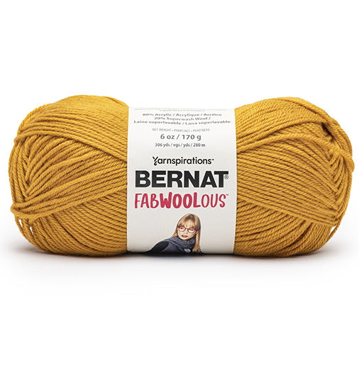 Fil fabwoolous #4 - 170gr - or brilliant