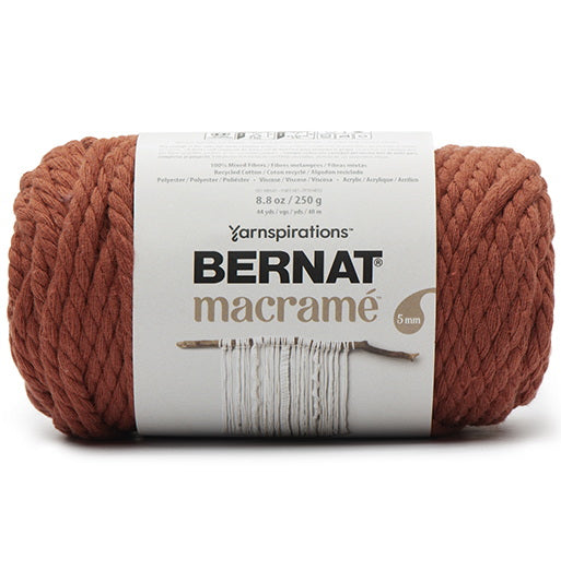 Macrame yarn #6 - 250g - burnt orange