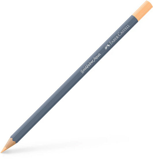 Goldfaber aqua watercolour pencil pastel orange