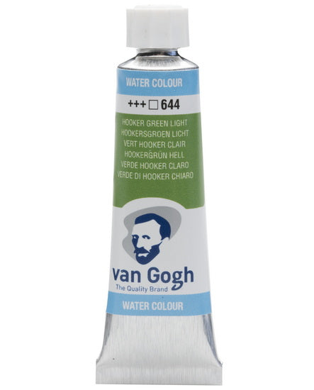 Van Gogh Watercolour  Hooker'S Green Light - 10ML - 40ML Series1