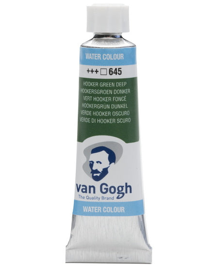 Van Gogh Watercolour  Hooker'S Green Deep - 10ML - 40ML Series1