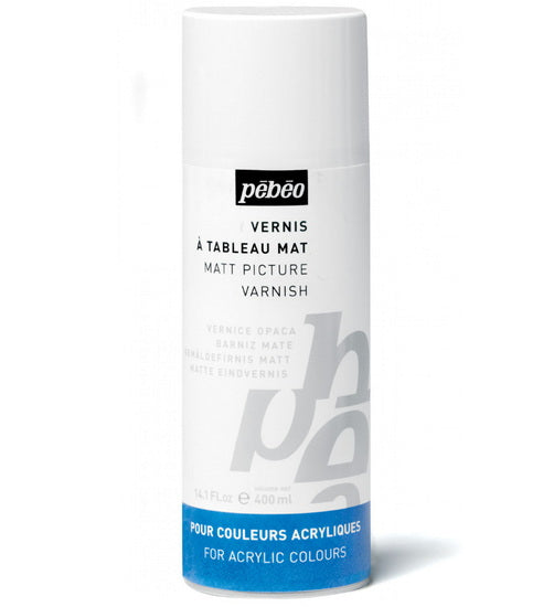 Picture varnish spray - acrylic colours - 400ml - matt