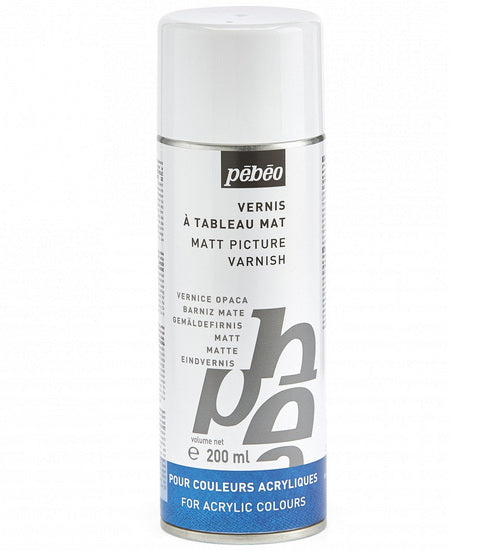 Picture varnish spray - acrylic colours - 200ml - matt