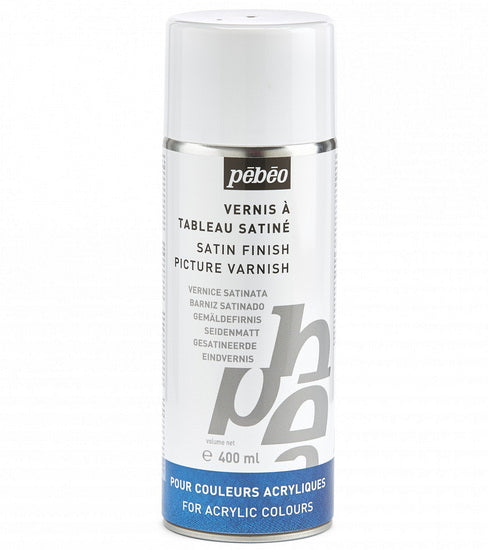 Picture varnish spray - acrylic colours - 400ml - satin