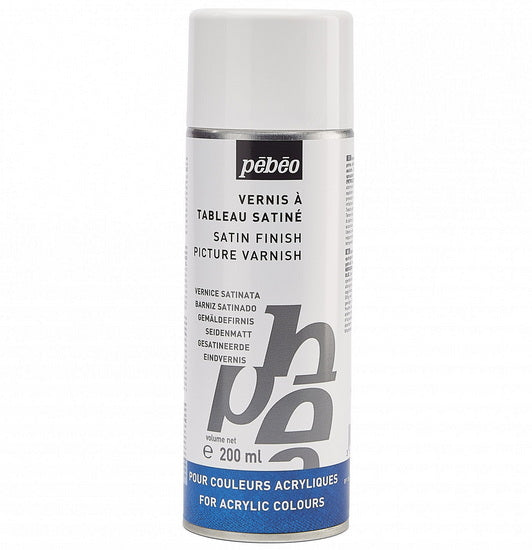 Picture varnish spray - acrylic colours - 200ml - satin