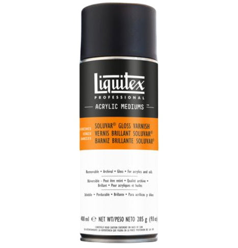 Vernis aérosol soluvar brillant - 400ml