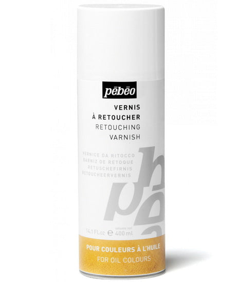 Retouch varnish  spray - oil colours - 400ml
