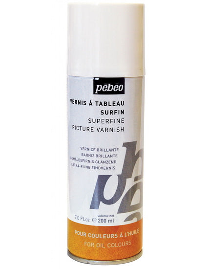 Picture varnish spray - oil colours - 200ml - gloss