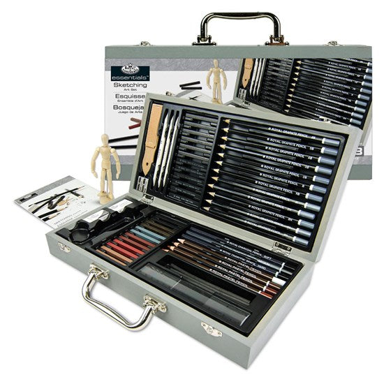 Coffret d'art esquisse de luxe 58pcs