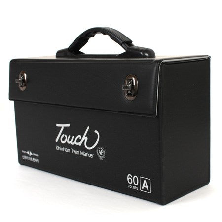 Set of 60 touch dual tip markers a