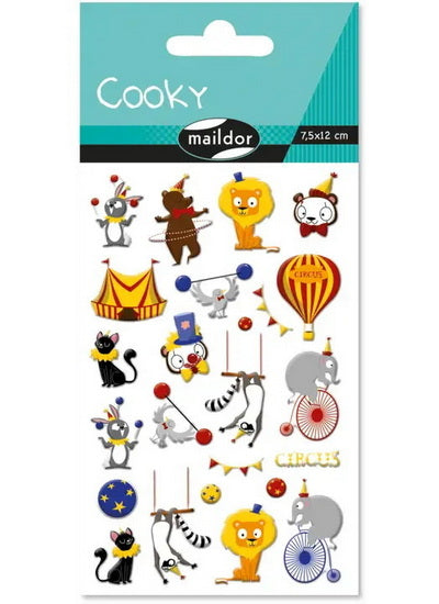 Autocollants Cooky : Cirque