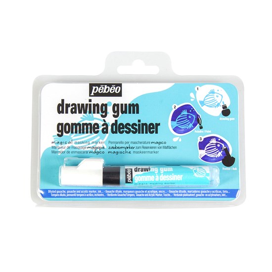 Drawing gum magical masking marker