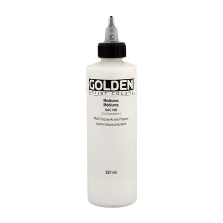 Gac100 medium universal polymer acrylic - 8 oz