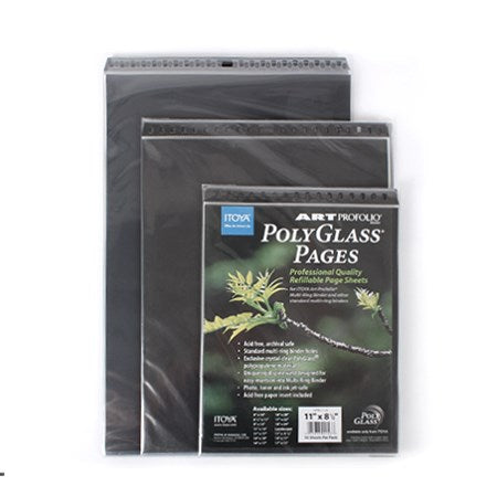Ens. 10 recharges polyglass - 11x17po