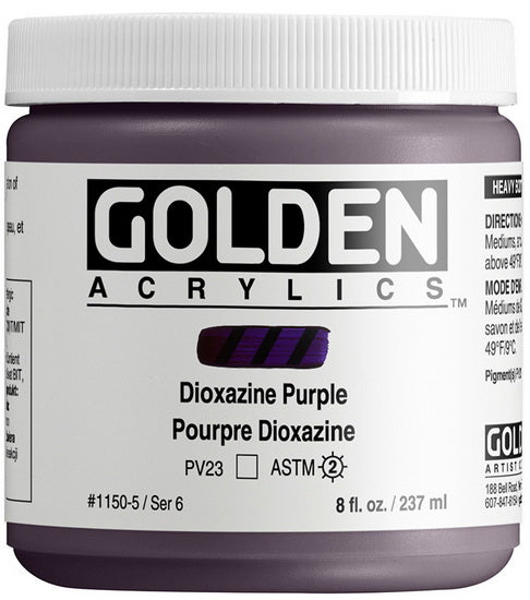 Acrylic high flow - 8 oz  dioxazine purple  s6