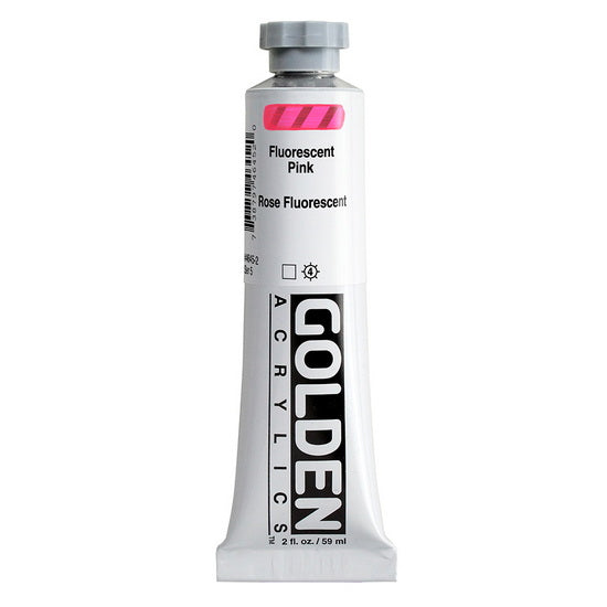 Acrylique haute viscosité - 2 oz  rose fluorescent  s5