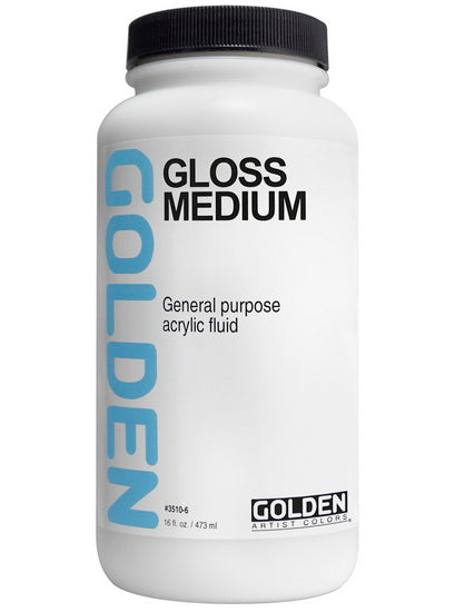 Polymer gloss medium - 16 oz