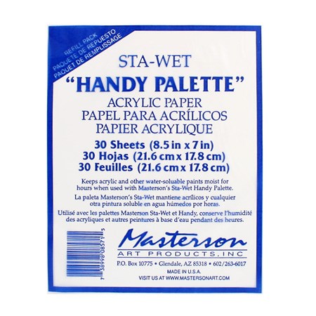 Handy Palet Refill Paper – 8.5x7po