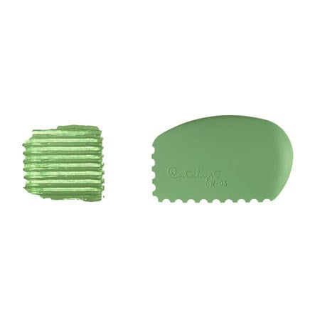 Silicone sculpting roller - green #3