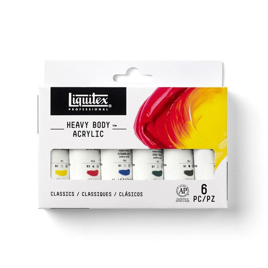 Set of 6 HB Acrylic Classic - 22ml