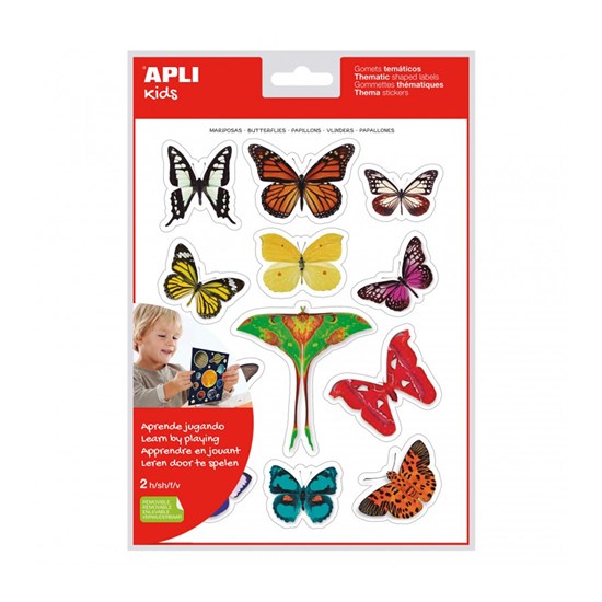 Gommettes thématiques pour enfants - papillons