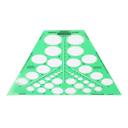 Template Metric Isometric Ellipses
