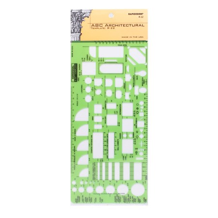 Gabarit abc architecture - 1/4po