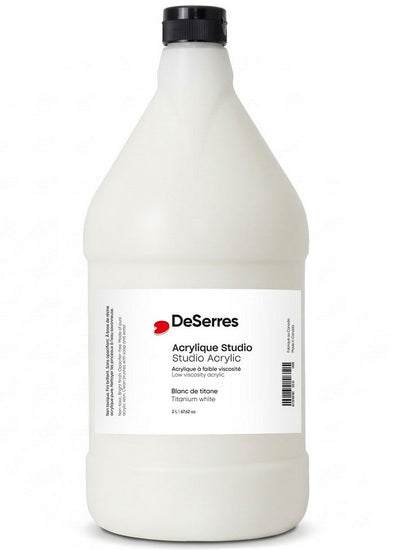 Acrylique - fv - 2 l - blanc de titane