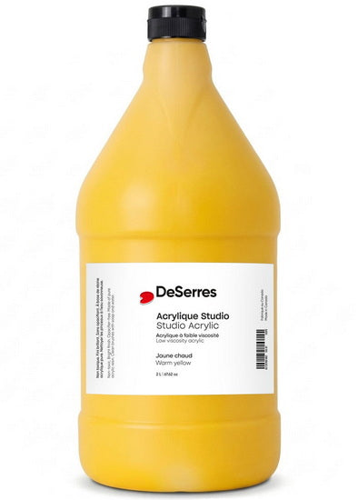 Acrylique - fv - 2 l - jaune chaud