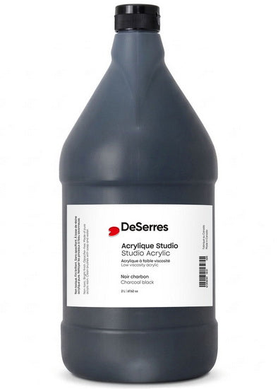 Acrylic - lv - 2 l - charcoal black