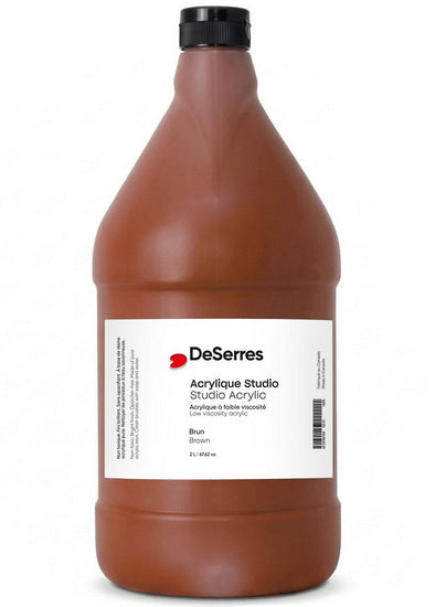 Acrylique - fv - 2 l - brun