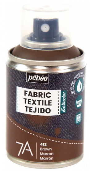 Aérosol textile - setacolor - 100ml - marron