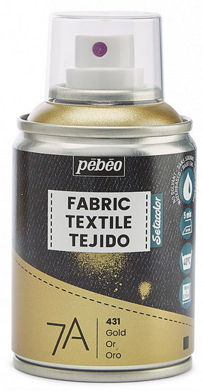 Aérosol textile - setacolor - 100ml - or
