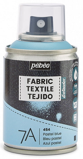 Aérosol textile - setacolor - 100ml - bleu pastel